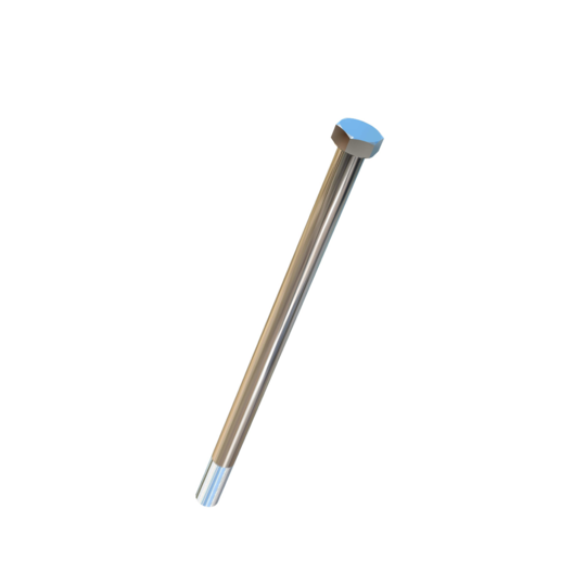Titanium 1-1/8-12 X 20 inch UNF Allied Titanium Hex Head Bolt (No Dimple)